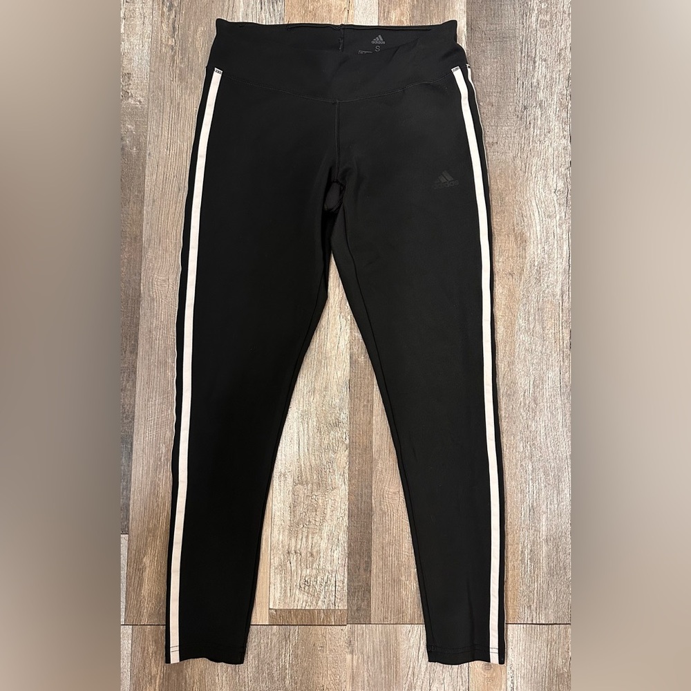 🌼5 for 30🌼 Adidas: Black 3-Workout Training Climalite Leggings. Size Small